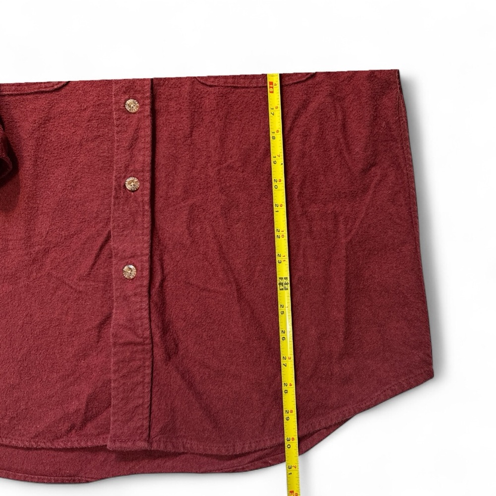 Field & Stream‎ Men's Burgundy Button-Down Shirt - Picture 5 of 5